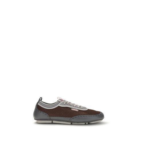 Calf Leather Bos Taurus Athletic Men's Sneakers - Fendi - Modalova