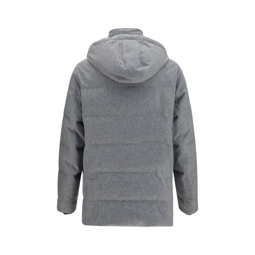 Wool Oves Aries Full-Length Men's Jacket - Brunello Cucinelli - Modalova