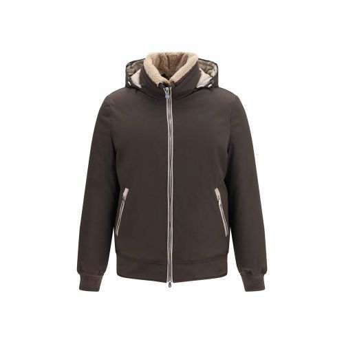 Polyamide Men's Bomber - Brunello Cucinelli - Modalova