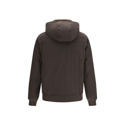 Polyamide Men's Bomber - Brunello Cucinelli - Modalova