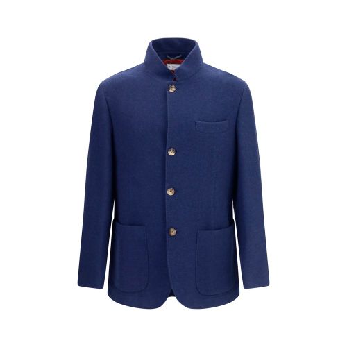Cashmere Full-Length Men's Jacket - Brunello Cucinelli - Modalova