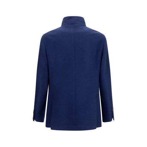 Cashmere Full-Length Men's Jacket - Brunello Cucinelli - Modalova