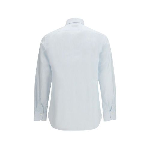 Cotton Pattern Men's Shirt - Finamore - Modalova