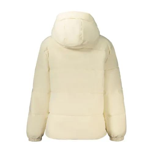 Cream Polyester Women's Women's Jacket - Guess Jeans - Modalova