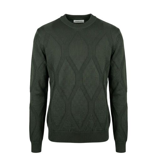 Green Wool Men's Men's Sweater - Roberto Pepe Luxury - Modalova