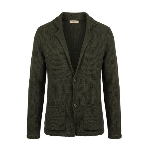 Green Wool Men's Men's Sweater - Roberto Pepe Luxury - Modalova