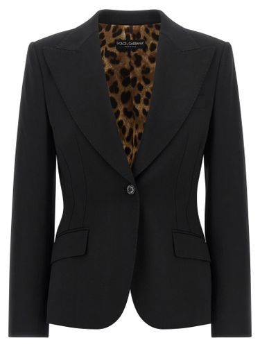 Virgin Wool Women's Blazer - Dolce & Gabbana - Modalova