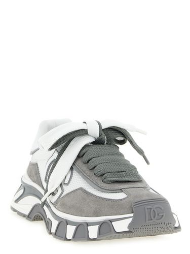Leather Athletic Men's Sneakers - Dolce & Gabbana - Modalova