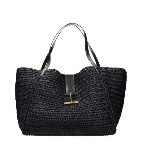 Raffia Shoulder Women's Bag - Tom Ford - Modalova