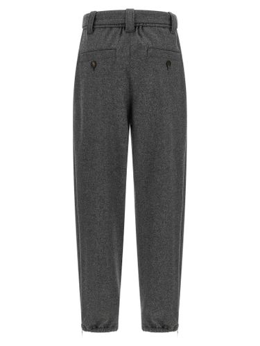 Virgin Wool Cargo Women's Pants - Brunello Cucinelli - Modalova
