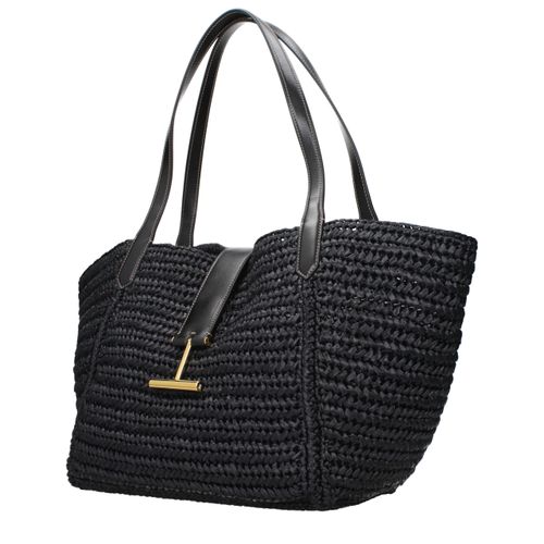 Raffia Shoulder Women's Bag - Tom Ford - Modalova