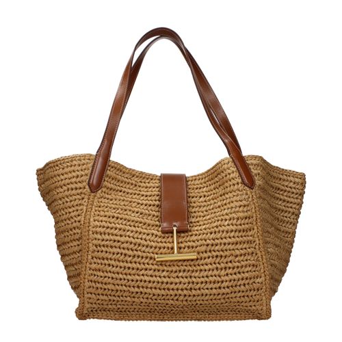 Raffia Shoulder Women's Bag - Tom Ford - Modalova