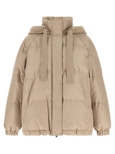 Cotton Full-Length Women's Jacket - Brunello Cucinelli - Modalova