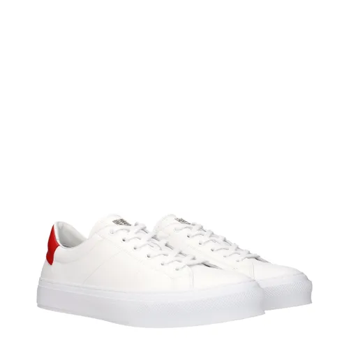 Leather Low Top Men's Sneakers - Givenchy - Modalova