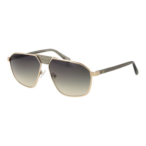 Guess Gold Metal Men's Sunglasses - Guess - Modalova
