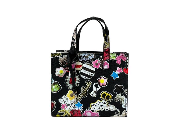 Mini Grind Black Sticker Leather Crossbody Women's Bag - Marc Jacobs - Modalova