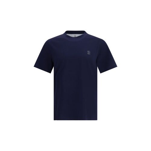 Cotton Men's T-Shirt - Brunello Cucinelli - Modalova