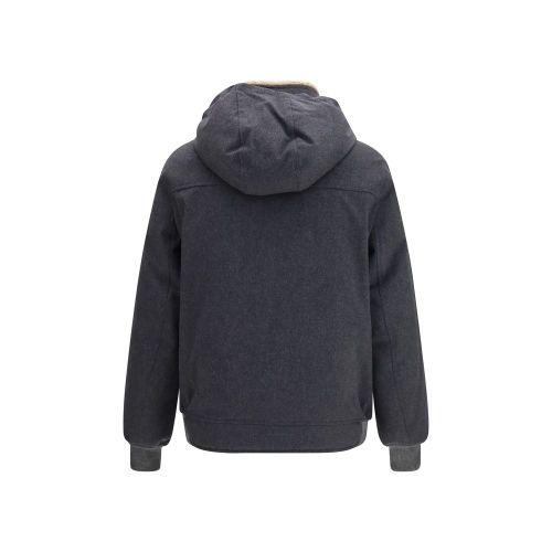 Wool Oves Aries Shell Men's Jacket - Brunello Cucinelli - Modalova