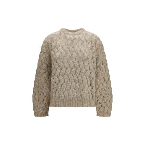 Mohair Women's Sweatshirt - Brunello Cucinelli - Modalova