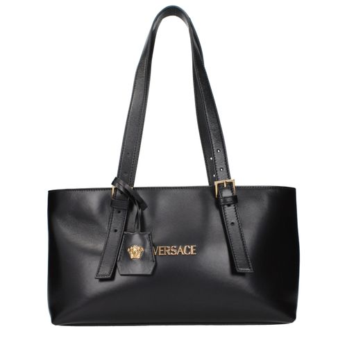 Leather Shoulder Women's Bag - Versace - Modalova