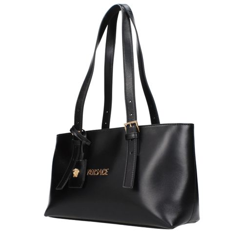 Leather Shoulder Women's Bag - Versace - Modalova