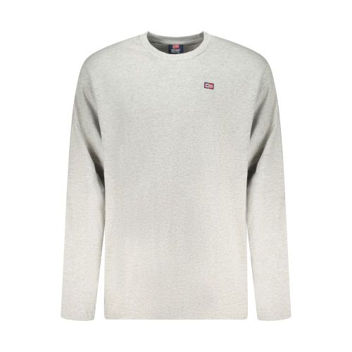 Grigio Cotton Men Men's T-Shirt - Norway 1963 - Modalova