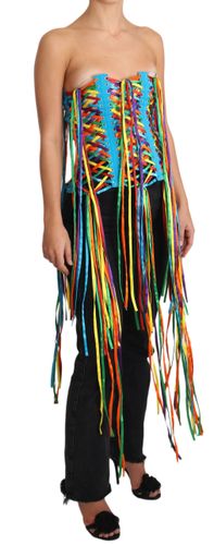 Strings Bustier Polyester Corset Women's Top - Dolce & Gabbana - Modalova