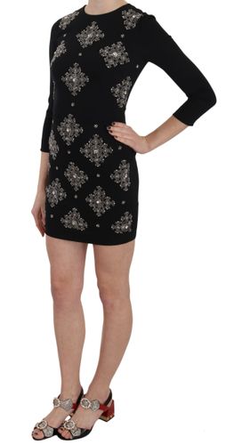 Crystal Stretch Mini Shift Women's Dress - John Richmond - Modalova
