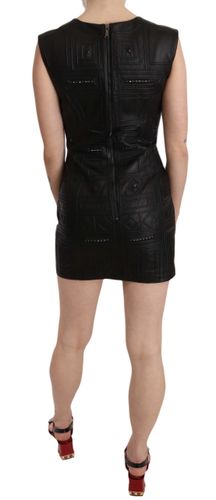 Leather Studded Mini Shift Women's Dress - John Richmond - Modalova