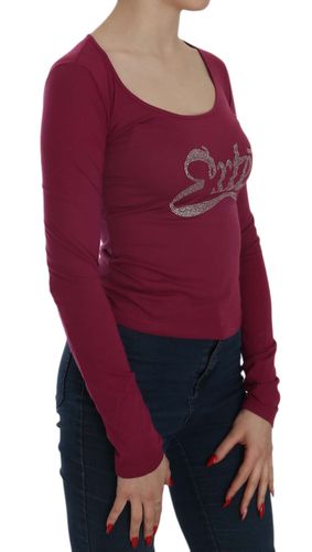 Crystal Embellished Long Sleeve Casual Women's Top - Exte - Modalova