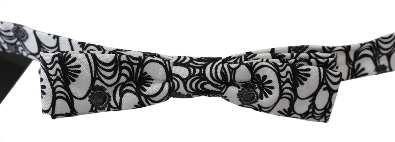 Pattern Silk Adjustable Neck Papillon Men's Tie - Dolce & Gabbana - Modalova