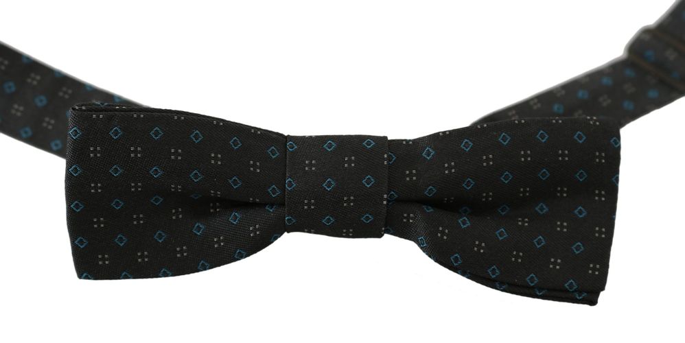 Men Pattern Silk Adjustable Neck Papillon Bow Men's Tie - Dolce & Gabbana - Modalova
