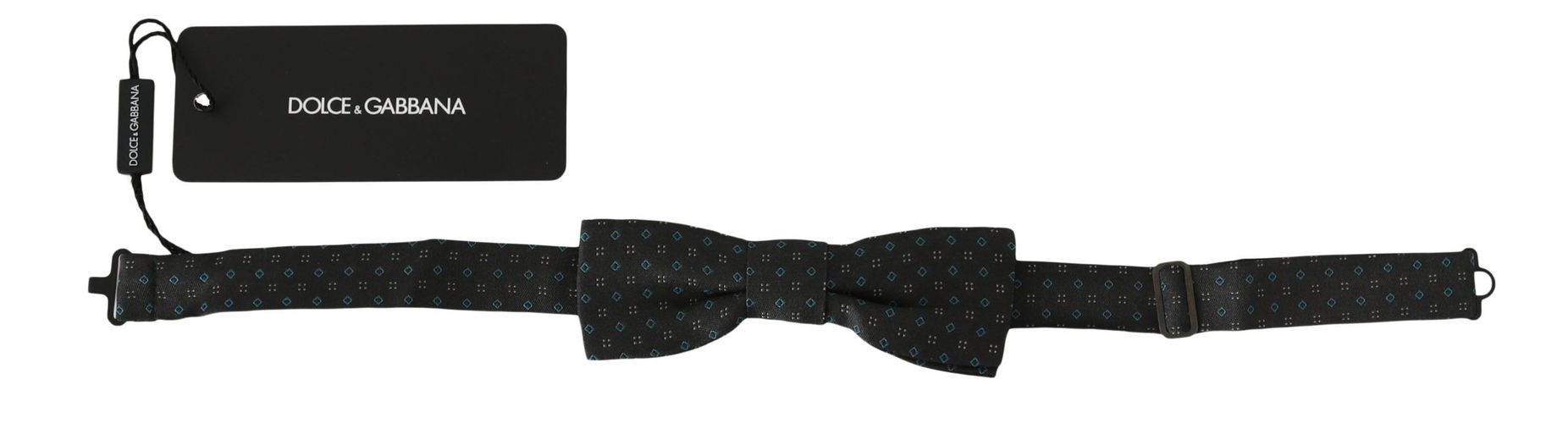 Men Pattern Silk Adjustable Neck Papillon Bow Men's Tie - Dolce & Gabbana - Modalova