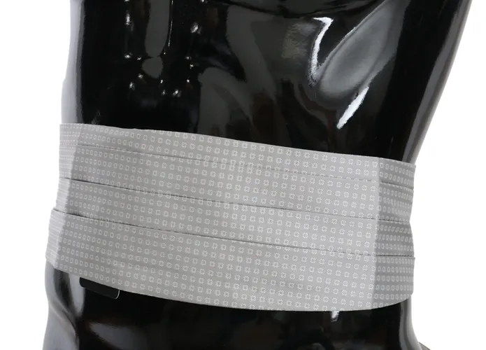 Patterned Waist Belt Silk Men's Cummerbund - Dolce & Gabbana - Modalova