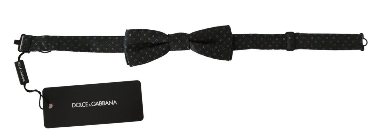 Patterned Mens NeckMen's Papillon 100% Silk Bow Men's Tie - Dolce & Gabbana - Modalova