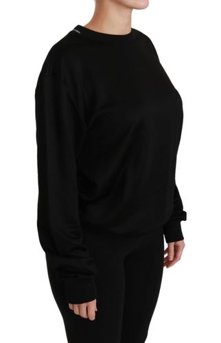 Cotton Crewneck Pullover Women's Sweater - Dolce & Gabbana - Modalova