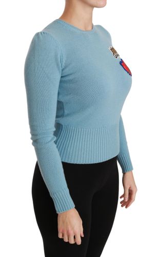 Wool Queen Heart Pullover Women's Sweater - Dolce & Gabbana - Modalova