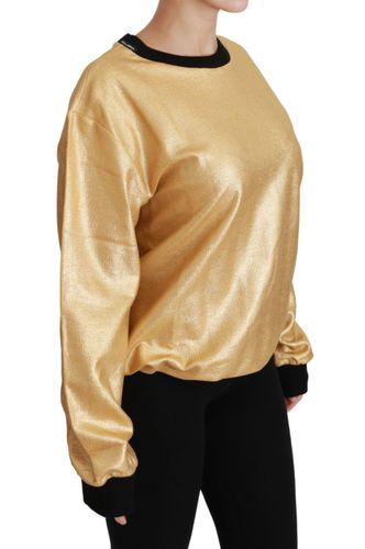 Cotton Crewneck Pullover Women's Sweater - Dolce & Gabbana - Modalova