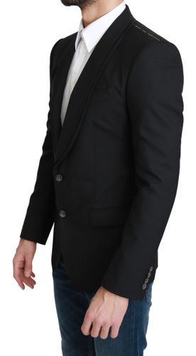 Single Breasted Formal Wool Men's Blazer - Dolce & Gabbana - Modalova
