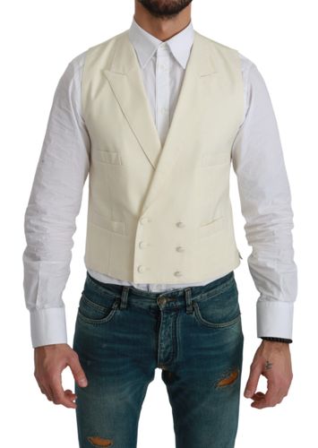 Waistcoat Formal Wool Men's Vest - Dolce & Gabbana - Modalova