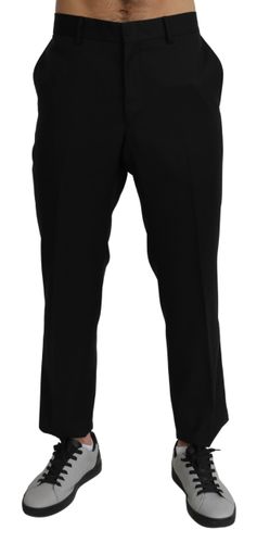 Cotton Wool Formal Dress Men's Pants - Dolce & Gabbana - Modalova