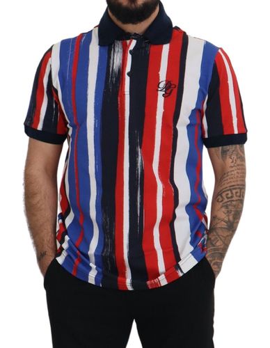 Cotton Polo Top Men's T-shirt - Dolce & Gabbana - Modalova