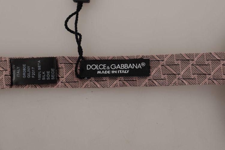 Fantasy Print Adjustable Neck Papillon Bow Men's Tie - Dolce & Gabbana - Modalova
