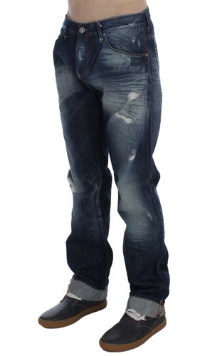 Wash Cotton Denim Regular Fit Men's Jeans - Acht - Modalova