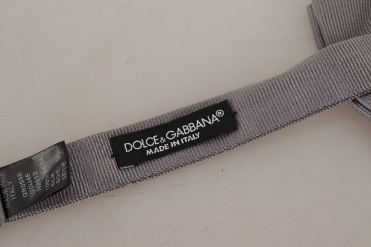 Silk Adjustable Neck Papillon Men's Tie - Dolce & Gabbana - Modalova