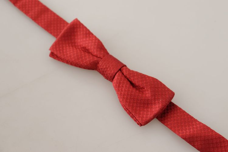 Silk Adjustable Neck Papillon Men's Tie - Dolce & Gabbana - Modalova