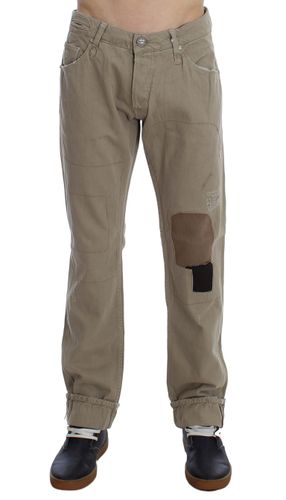 Cotton Patchwork Men's Jeans - Acht - Modalova