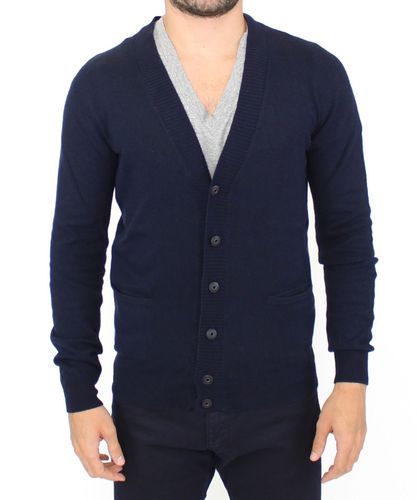 Wool Cashmere Cardigan Pullover Men's Sweater - Ermanno Scervino - Modalova
