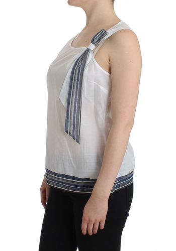 Blue Top Blouse Tank Shirt Women's Sleeveless - Ermanno Scervino - Modalova
