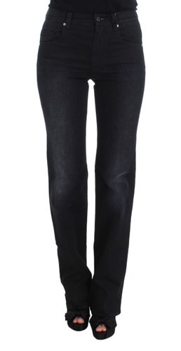 Cotton Blend Slim Fit Bootcut Women's Jeans - Ermanno Scervino - Modalova